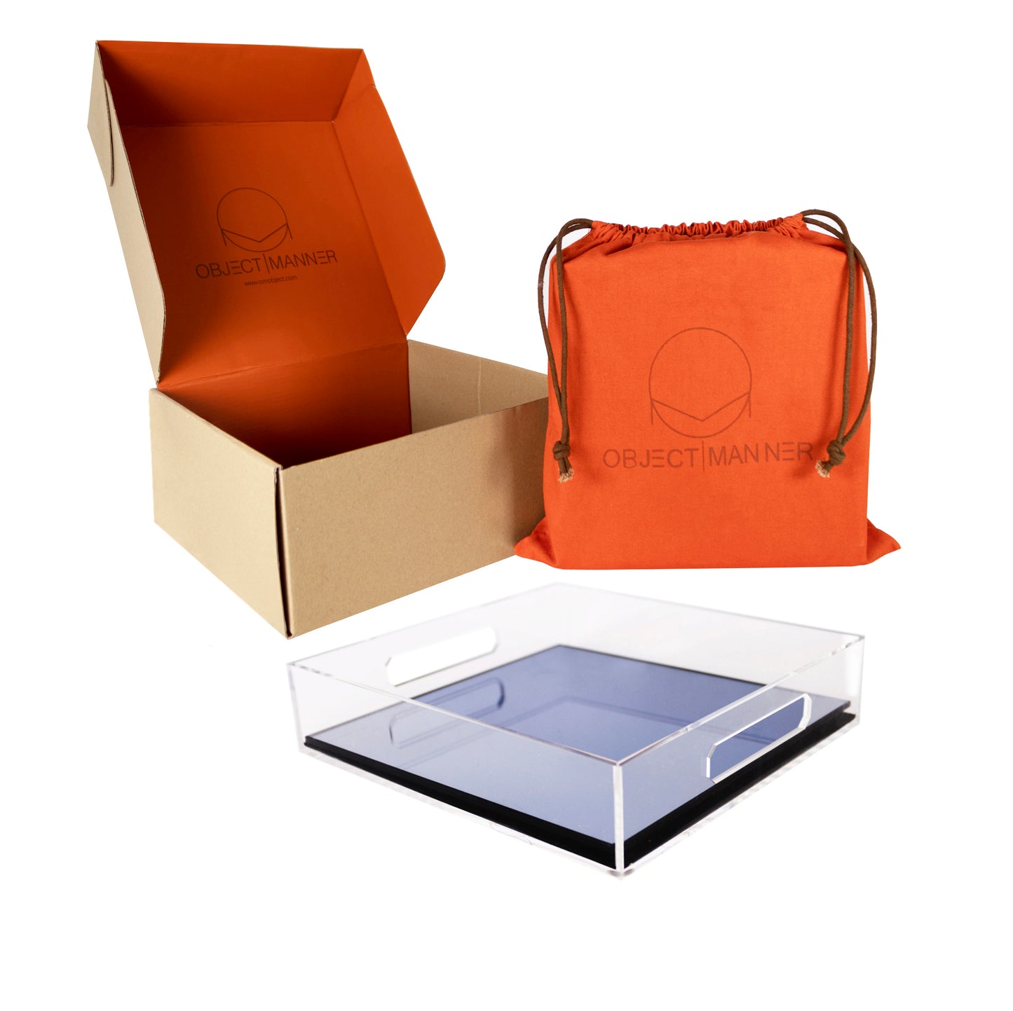 Blue Gray Tray