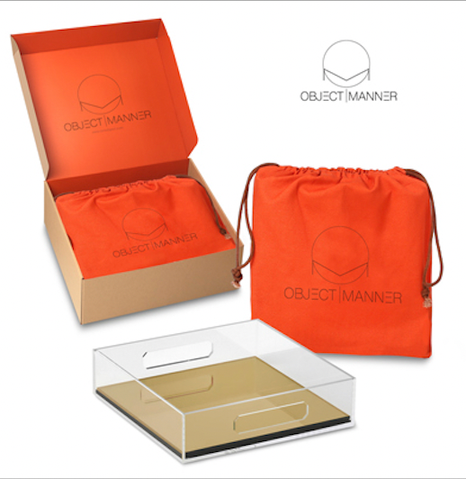 Gold Silver Tray