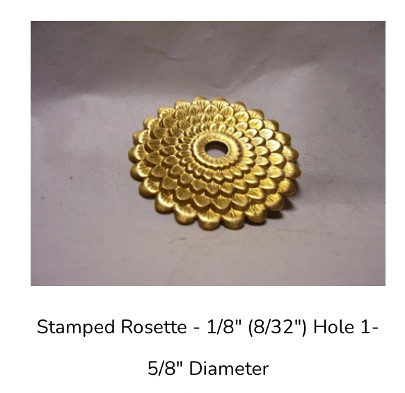 Gold Rosette Model R3 (set of 8 pieces)